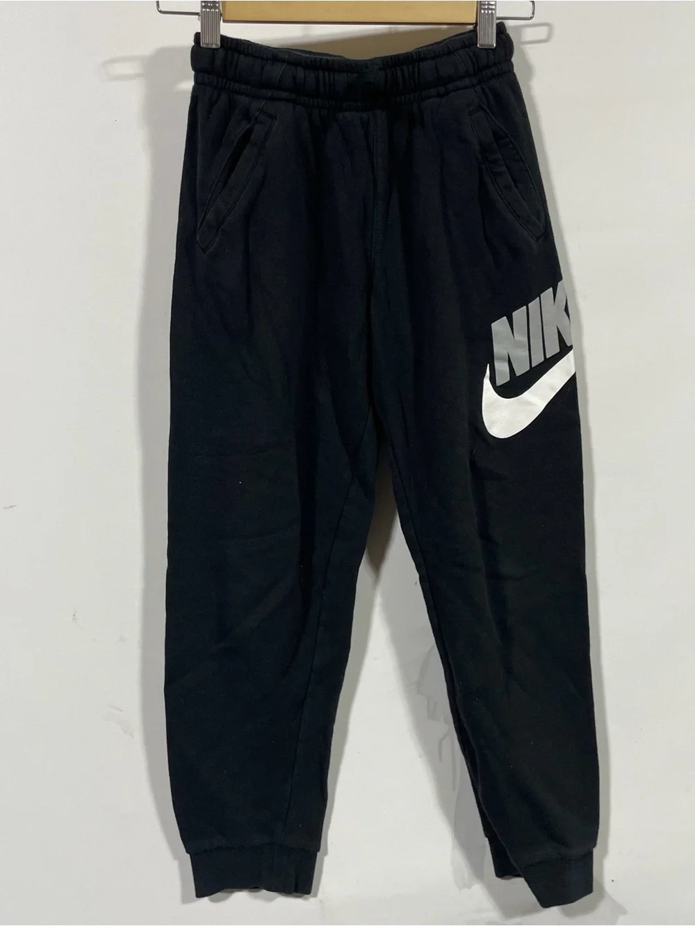 Nike Kids Black Logo Sweatpants